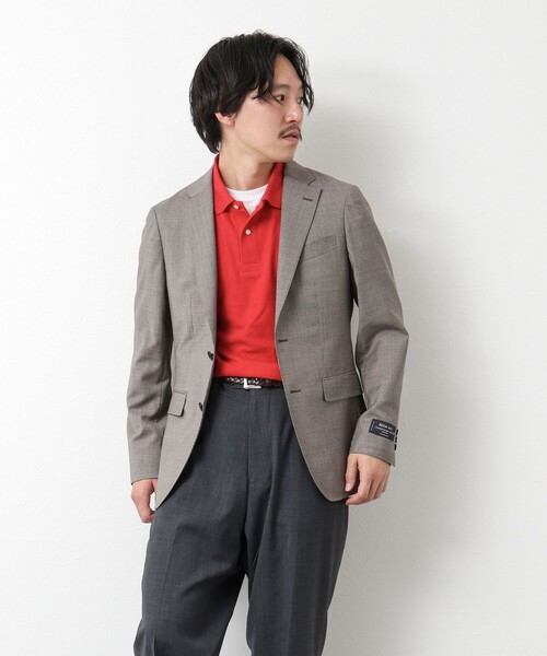 NOLLEY’S（ノーリーズ）の「《ビジカジ対応》IMPORT FABRIC JACKET 25SS（テーラードジャケット・メンズ・ネイビー/チャコールグレー/ベージュ系その他・L/M/S/XL）」の15枚目の写真