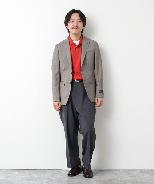 NOLLEY’S（ノーリーズ）の「《ビジカジ対応》IMPORT FABRIC JACKET 25SS（テーラードジャケット・メンズ・ネイビー/チャコールグレー/ベージュ系その他・L/M/S/XL）」の19枚目の写真