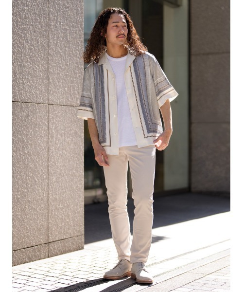 Banana Republic（バナナリパブリック）の「リラックス リネンコットン Tシャツ（Tシャツ/カットソー・メンズ・ネイビー/ホワイト/ライトグレー/ブラック/ライトブルー/その他・L/M/S）」の17枚目の写真