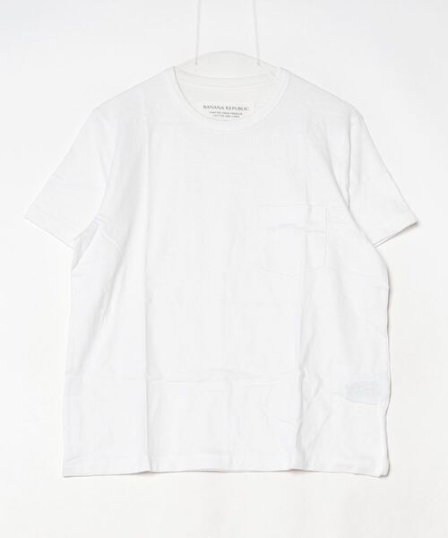 Banana Republic（バナナリパブリック）の「リラックス リネンコットン Tシャツ（Tシャツ/カットソー・メンズ・ネイビー/ホワイト/ライトグレー/ブラック/ライトブルー/その他・L/M/S）」の7枚目の写真