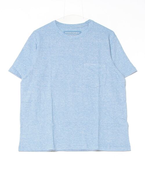 Banana Republic(バナナリパブリック)の「リラックス リネンコットン Tシャツ(Tシャツ/カットソー・メンズ・ネイビー/ホワイト/ライトグレー/ブラック/ライトブルー/その他・L/M/S)」の9枚目の写真