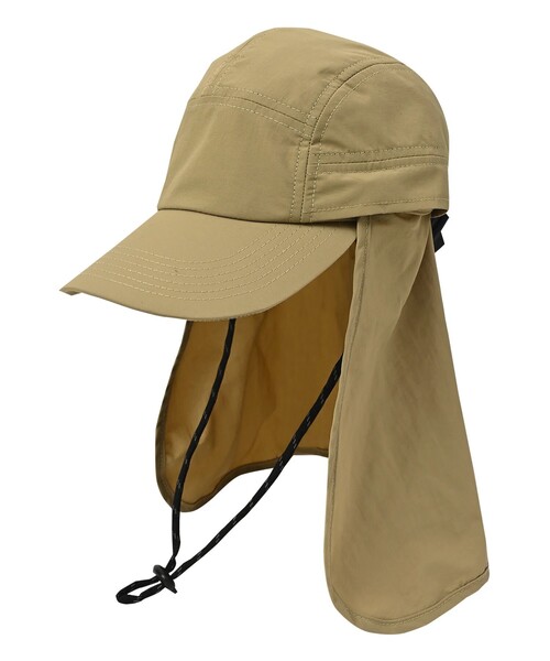 KiU(キウ)の「KiU/キウ KiU SUNSHADE JET CAP サンシェードジェットキャップ 2ND K429(キャップ・メンズ・ブラック/キャメル/ベージュ・ONE SIZE)」の1枚目の写真