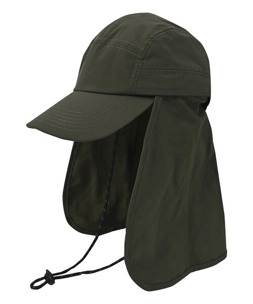 KiU(キウ)の「KiU/キウ KiU SUNSHADE JET CAP サンシェードジェットキャップ 2ND K429(キャップ・メンズ・ブラック/キャメル/ベージュ・ONE SIZE)」の3枚目の写真