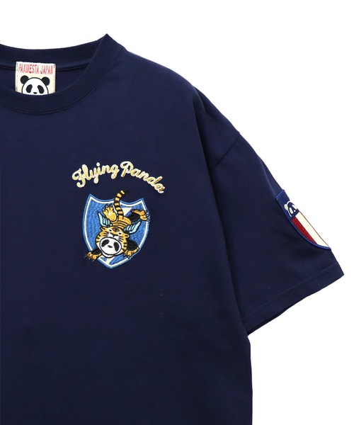 PANDIESTA（パンディエスタ）の「フライングパンダTシャツ(M2)（Tシャツ/カットソー・メンズ・ネイビー/ホワイト/ブラック・M/XXL/XL/L）」の7枚目の写真