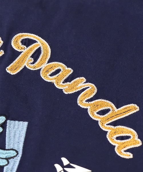 PANDIESTA（パンディエスタ）の「フライングパンダTシャツ(M2)（Tシャツ/カットソー・メンズ・ネイビー/ホワイト/ブラック・M/XXL/XL/L）」の10枚目の写真