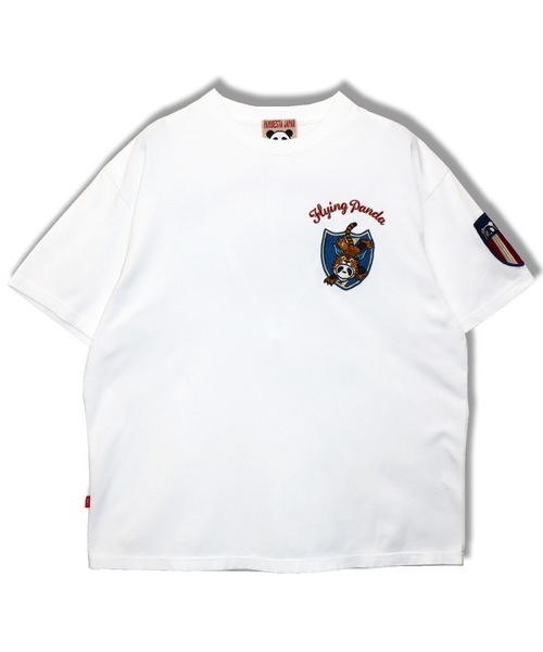 PANDIESTA（パンディエスタ）の「フライングパンダTシャツ(M2)（Tシャツ/カットソー・メンズ・ネイビー/ホワイト/ブラック・M/XXL/XL/L）」の12枚目の写真