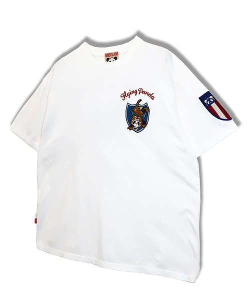 PANDIESTA（パンディエスタ）の「フライングパンダTシャツ(M2)（Tシャツ/カットソー・メンズ・ネイビー/ホワイト/ブラック・M/XXL/XL/L）」の13枚目の写真