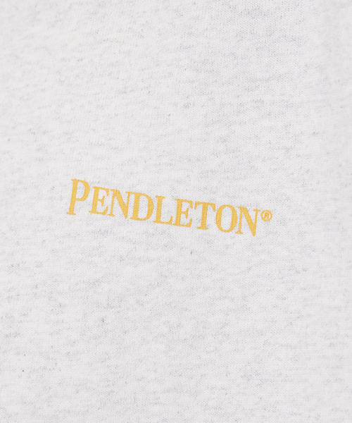 ABAHOUSE(アバハウス)の「【PENDLETON/ペンドルトン】 BACK PRINT Tシャツ / バックプリント半袖Tシャツ(Tシャツ/カットソー・メンズ・オフホワイト/グレー/ブラック/サーモンピンク/グリーン系その他・M/L)」の16枚目の写真