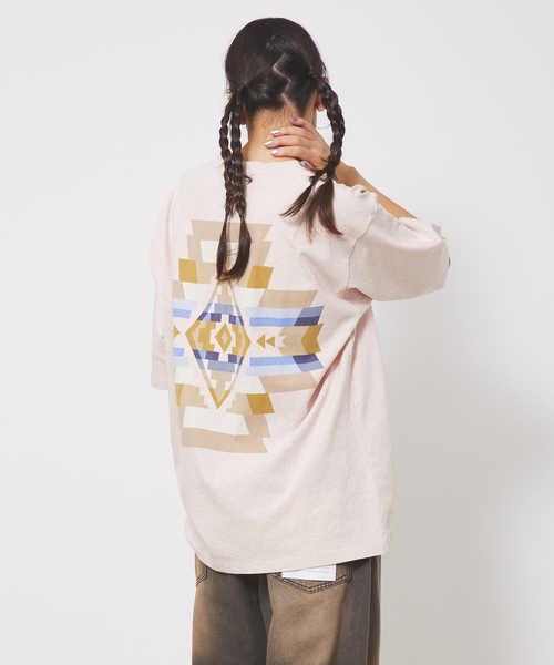 ABAHOUSE(アバハウス)の「【PENDLETON/ペンドルトン】 BACK PRINT Tシャツ / バックプリント半袖Tシャツ(Tシャツ/カットソー・メンズ・オフホワイト/グレー/ブラック/サーモンピンク/グリーン系その他・M/L)」の19枚目の写真