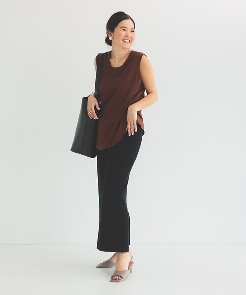 Demi-Luxe BEAMS - デミルクスビームス♡ノースリーブブラウス38 Demi-Luxe BEAMS（デミルクス ビームス）2WAY ノースリーブ