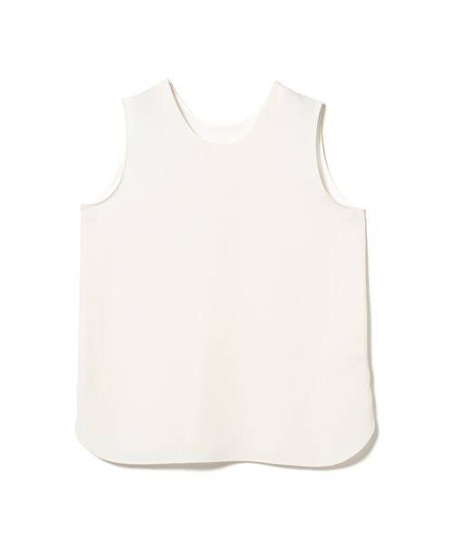 「Demi-Luxe BEAMS」 ノースリーブブラウス ONE SIZE ホワイト レディース Demi-Luxe BEAMS（デミルクス ビームス）の「Demi-Luxe BEAMS