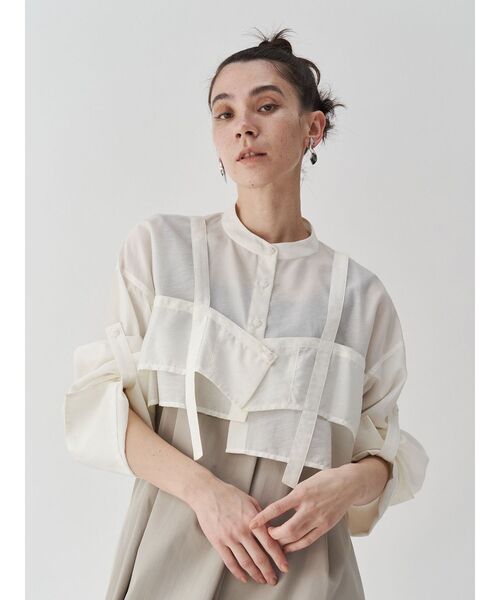 UN3D.（アンスリード）の「BUSTIER LAYERED SHORT SH / ビスチェ