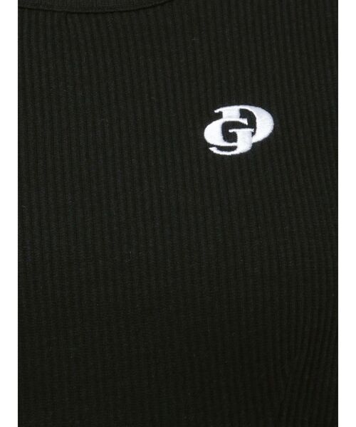 GYDA（ジェイダ）の「GDウエストOPEN SIDEラインノースリテレコロングワンピース（ワンピース・レディース・ベージュ/スカイブルー/ブラック・FREE）」の9枚目の写真