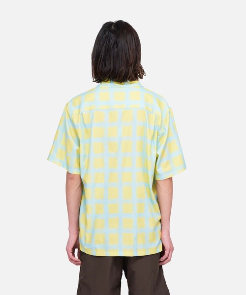 Gramicci(グラミチ)の「CHECKERD RAYON SHIRT|チェッカードレーヨンシャツ(シャツ/ブラウス・メンズ・ネイビー/チェック・M/XL/XXL/S/L)」の15枚目の写真