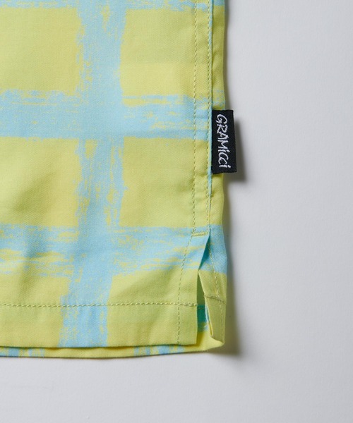 美品GRAMICCIグラミチCHECKERD RAYON SHIRT GRAMICCI[Limited Edition Products]CHECKERD RAYON SHIRT（Glow