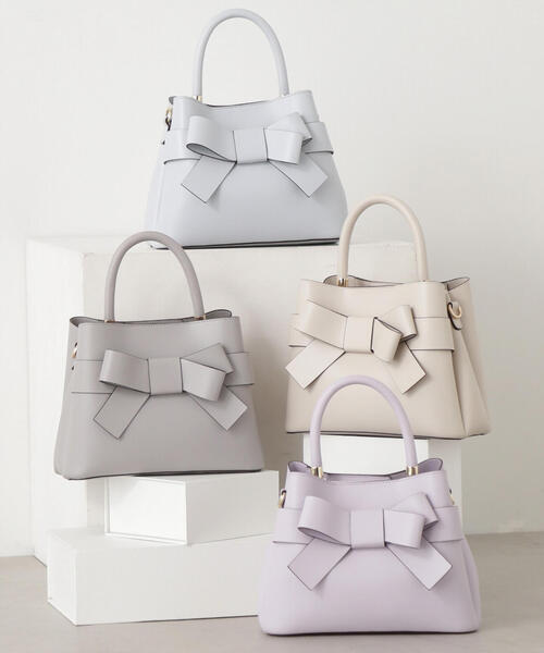 PROPORTION BODY DRESSING（プロポーションボディドレッシング）の「フロントリボンバッグ / 1215281600（ショルダーバッグ・レディース・パープル/グレー/ブルー/ホワイト系その他・ﾌﾘ-）」の17枚目の写真