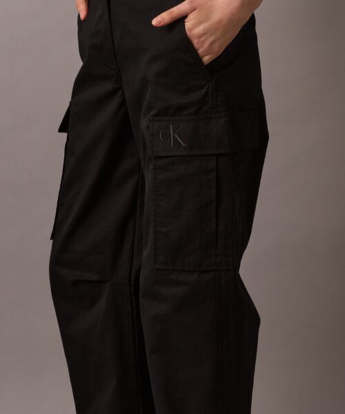 【 】★CK Jeans カーゴパンツ★送料無料★ Calvin Klein Jeans ストレート カーゴパンツ | ニュートラル