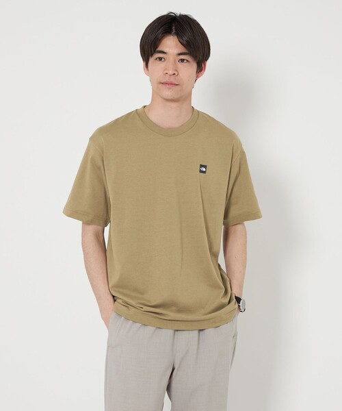 ★英国限定モデル*The North Face*Mountain shadowロゴTシャツ/B The North Face Mountain Shadow back print t-shirt in black