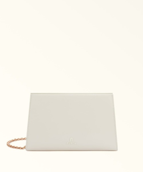 FURLA（フルラ）の「MYFURLA MINI CROSSBODY CLUTCH（ショルダーバッグ・レディース・ホワイト系その他/ブラック・ONE SIZE）」の2枚目の写真