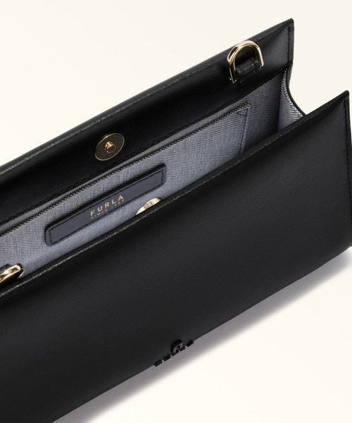 FURLA（フルラ）の「MYFURLA MINI CROSSBODY CLUTCH（ショルダーバッグ・レディース・ホワイト系その他/ブラック・ONE SIZE）」の5枚目の写真