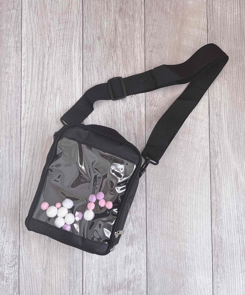 CERCA(チェルカ)の「lulunoix/クリアポケットショルダーバッグ N15388(ショルダーバッグ・キッズ・ピンク/ホワイト/ブラック/ブルー・FREE)」の7枚目の写真