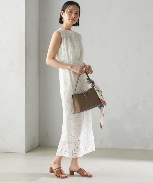 セール】〈手洗い可能〉Broche スクエア レース Iライン