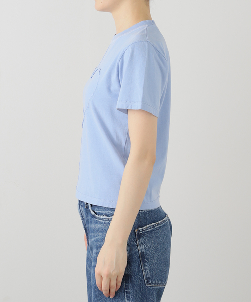 Carne Bollente（カルネボレンテ）の「【Carne Bollente/カルネボレンテ】 Stitch of Love SS25BT0101（Tシャツ/カットソー・レディース・ブルー系その他・X-SMALL/SMALL）」の7枚目の写真