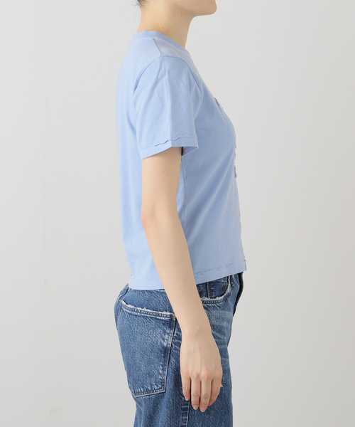 Carne Bollente（カルネボレンテ）の「【Carne Bollente/カルネボレンテ】 Stitch of Love SS25BT0101（Tシャツ/カットソー・レディース・ブルー系その他・X-SMALL/SMALL）」の9枚目の写真