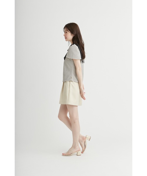 今期最新作セルフォード ショルダーリボンカットトップス ショルダーリボンカットトップス(カットソー)｜TOPS（トップス