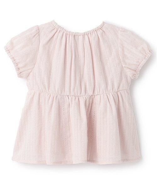 petit main（プティマイン）の「【リンク】いちご刺しゅうパフチュニック(キッズ)（チュニック・キッズ・ライトピンク/アイボリー/ライトブルー・90cm/110cm/120cm/100cm/80ｃｍ/130cm）」の12枚目の写真