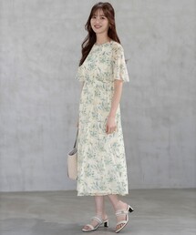 ANY SIS|エニィスィスのワンピース(花柄・ボタニカル柄)通販 ANY SIS|エニィスィスのワンピース(花柄・ボタニカル柄)通販