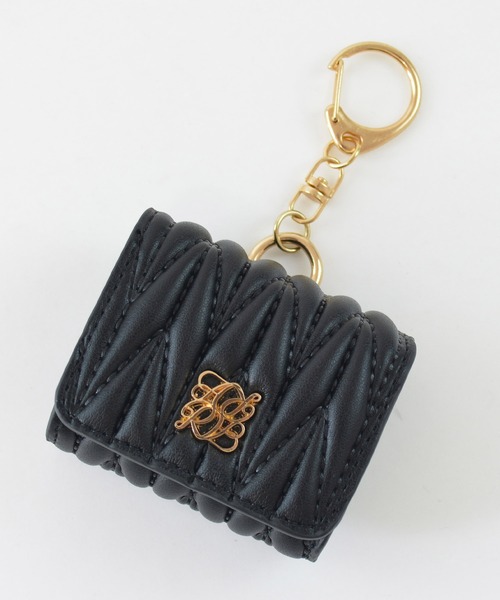 ALTROSE（アルトローズ）の「AirPodsケース  キルト ポーチ イヤホンケース バッグチャーム  AirPods ロージア（ヘッドフォン/イヤホン・レディース・ピンク/ブルー/ブラック/アイボリー/グレイッシュベージュ・FREE）」の22枚目の写真