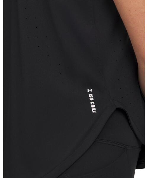 UNDER ARMOUR（アンダーアーマー）の「UAローンチ エリート タンク（ランニング/レディース）（タンクトップ・レディース・ブラック・XL/L/S/M）」の3枚目の写真