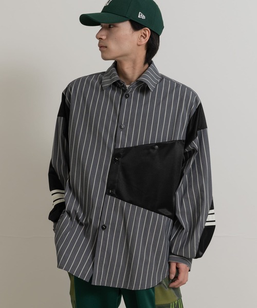 masterkey(マスターキー)の「master key OLYMPIAN SHIRTS(シャツ/ブラウス・メンズ・ベージュ/グレー/ブルー・1)」の2枚目の写真