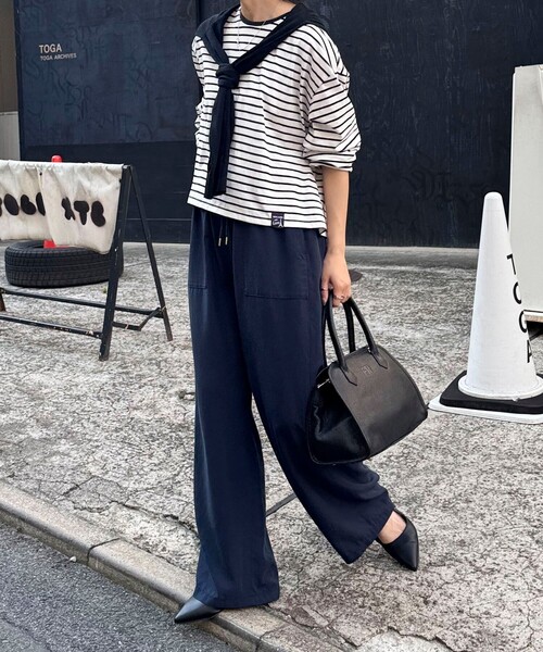 セール】シルキーリネンイージーパンツ（その他パンツ）｜fredy emue