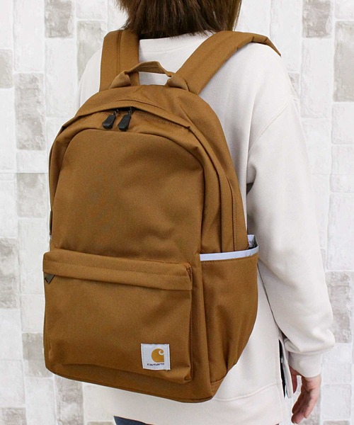 Carhartt（カーハート）の「クラシック バックパック CLASSIC BACKPACK 21L（バックパック/リュック・メンズ・ブラック/ブラウン・FREE）」の2枚目の写真