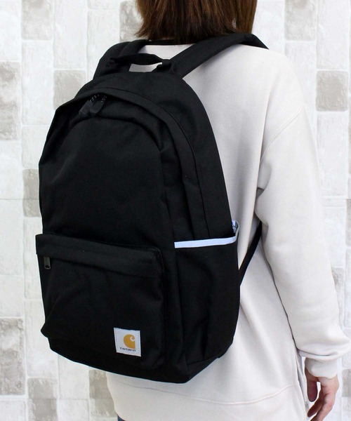 Carhartt（カーハート）の「クラシック バックパック CLASSIC BACKPACK 21L（バックパック/リュック・メンズ・ブラック/ブラウン・FREE）」の3枚目の写真