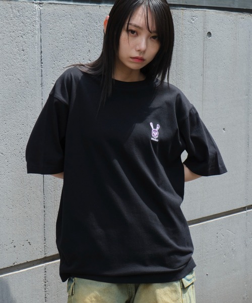 [WOOALONG]OG Basic ティーシャツ★新作・25SS★男女★ WOOALONG ウアロン シグニチャー刺繍ロゴTシャツ[品番
