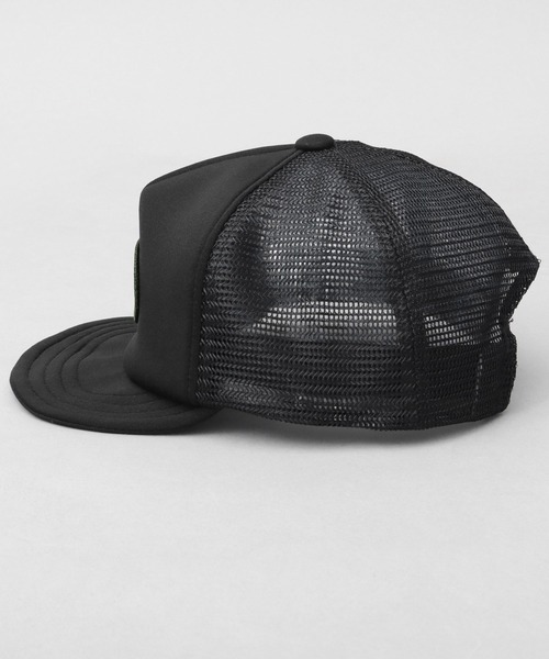 ideaswam ベロアメッシュキャップ 黒 ideaswam メッシュキャップ ベロア 即完売 - メルカリ