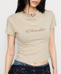 NECK DRAPE Tシャツ