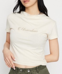 NECK DRAPE Tシャツ