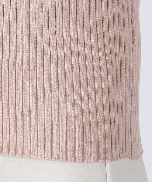 CECIL McBEE（セシルマクビー）の「接触冷感ウォッシャブルつけ襟プルオーバー（ニット/セーター・レディース・ブラック/ピンク/オフホワイト/ネイビー・MEDIUM）」の16枚目の写真