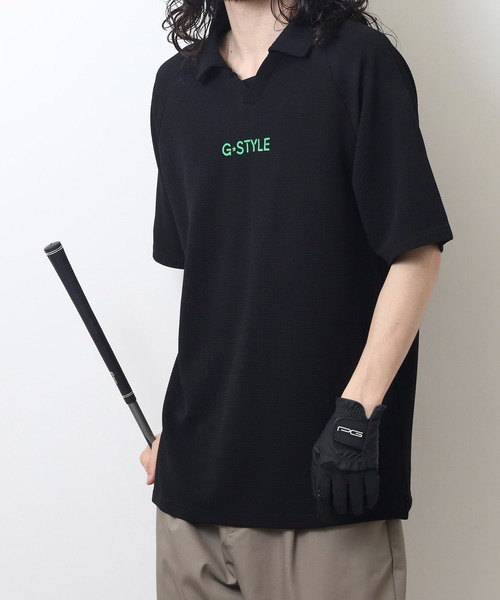 セール】ドライ ストレッチ 襟付き 半袖 Tシャツ（Tシャツ