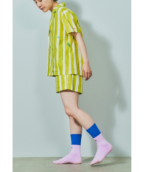 minius（ミニウス）の「【EM(em)】Room wear Short Pants/アートデザインルームウェア/ショートパンツ（その他パンツ・レディース・イエロー系その他/ブルー系その他2/ネイビー/ブルー系その他・MEDIUM）」の13枚目の写真