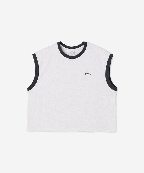 tシャツ ORCIVAL | コットン スリーブレスリンガーTシャツ WOMEN レディース セール】ORCIVAL | コットン スリーブレスリンガーTシャツ WOMEN