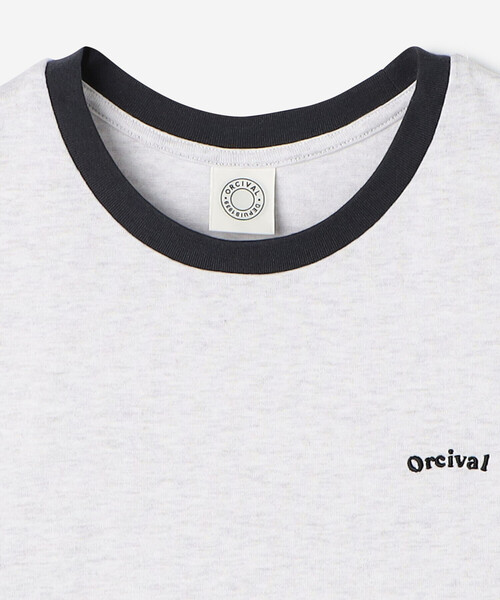 セール】ORCIVAL | コットン スリーブレスリンガーTシャツ WOMEN