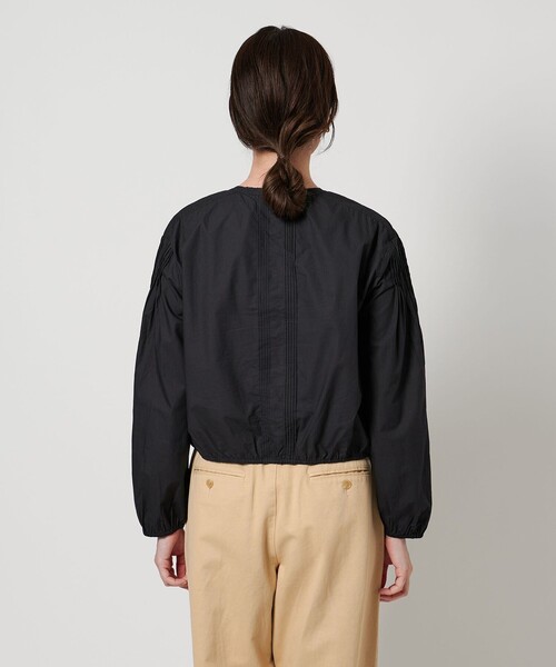 UNITED ARROWS ブラウス シャツ ポプリン エンブロイダリー
