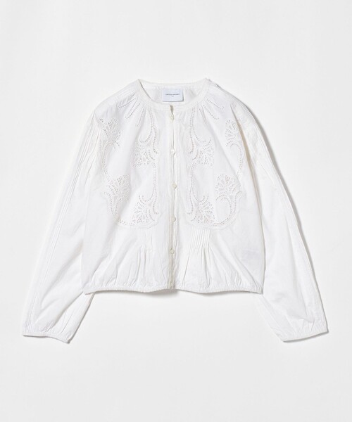 新品　UNITED ARROWS ポプリン エンブロイダリー ブラウス UNITED ARROWS｜ポプリン エンブロイダリー ブラウス | Rakuten