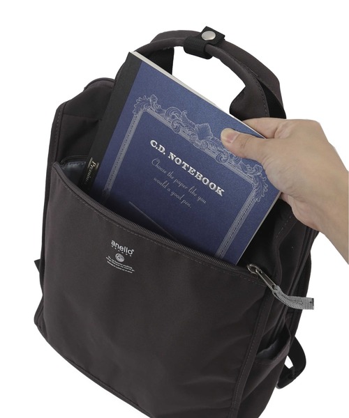 anello GRANDE（アネログランデ）の「anelloGRANDE アネログランデ キャビン トート型リュック GTM0171（バックパック/リュック・レディース・ピンク/ベージュ/ミント/ネイビー/ブラック/グレイッシュベージュ/オリーブ/ダークブラック・FREE）」の10枚目の写真