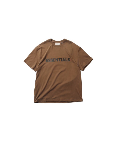 FOG ESSENTIALS(エフオージーエッセンシャルズ)の「FOG ESSENTIALS/エッセンシャルズ FRONT LOGO BOXY TEE SS Tシャツ 半袖 ロゴT(Tシャツ/カットソー・メンズ・ブラウン/ダークネイビー・L/M/XL)」の1枚目の写真